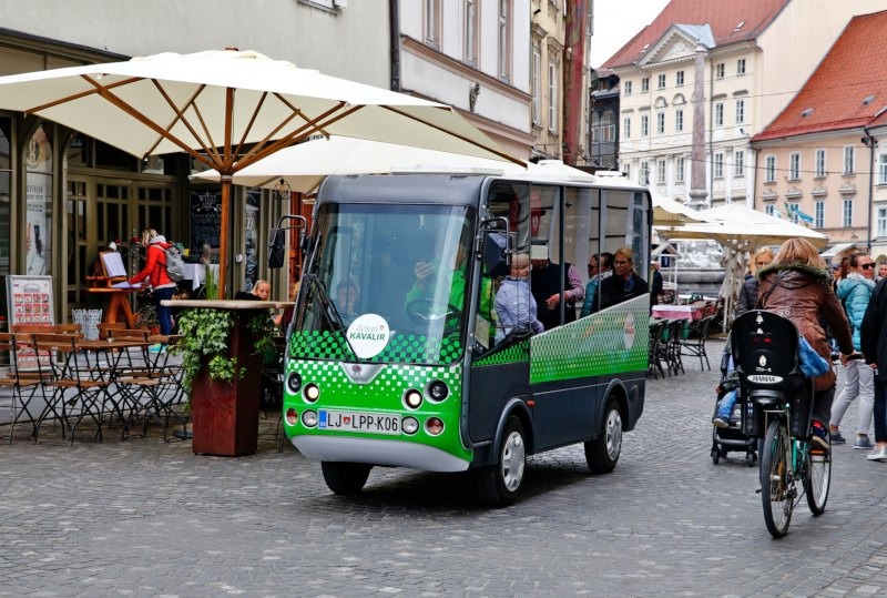 Ljubljana Kavalir Elektrobusse